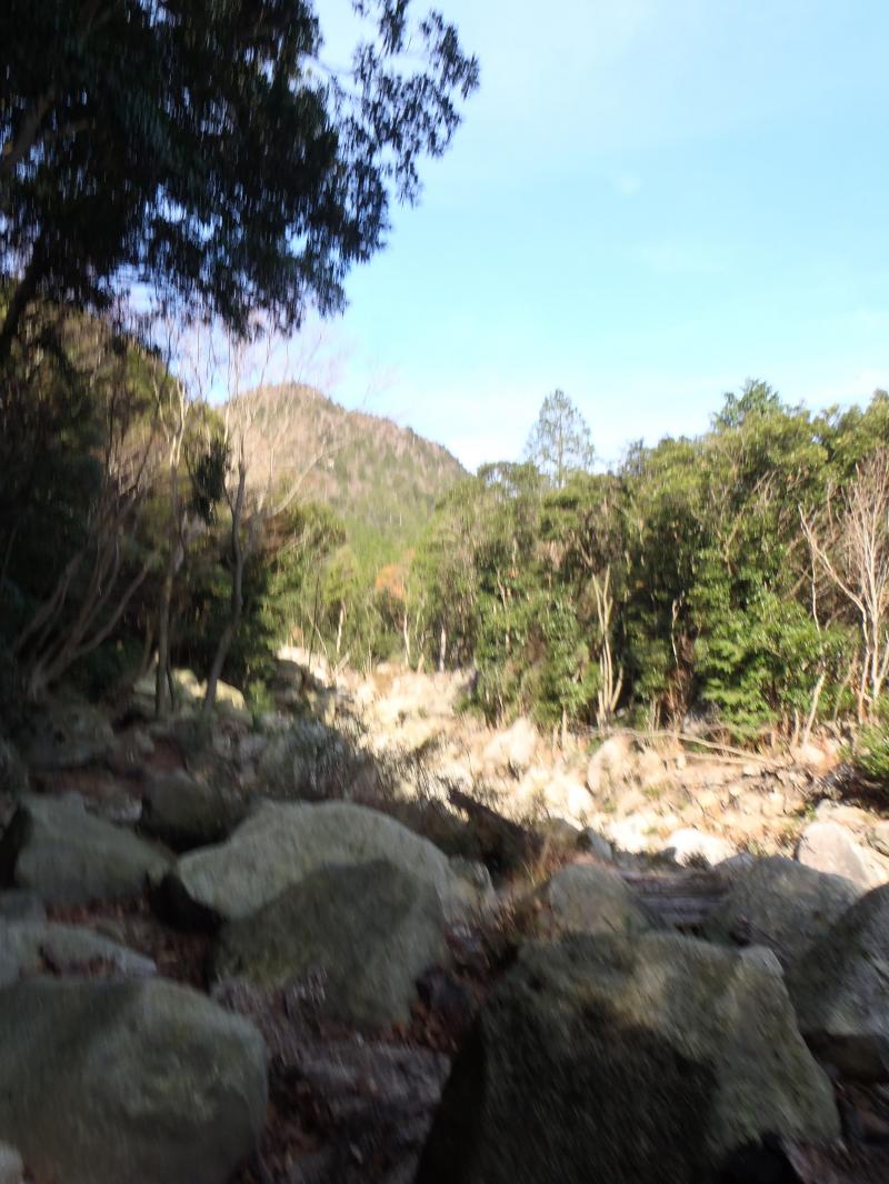 出発！朝は快晴